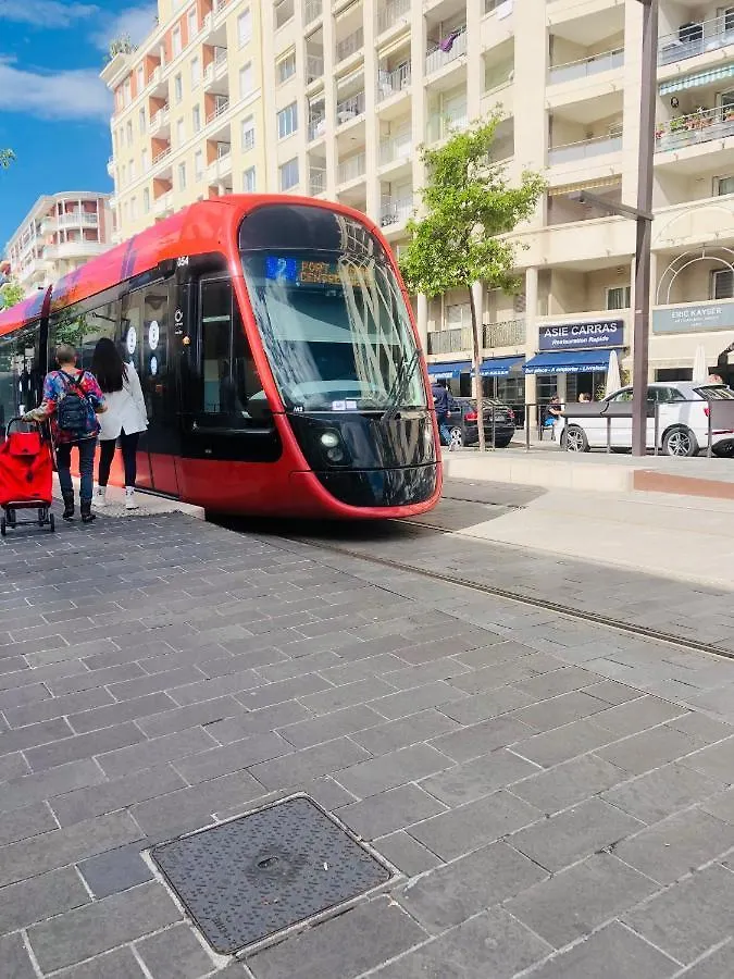 ניס Luxe Et Charme Mediterraneen Face A La Promenade Des Anglais דירה